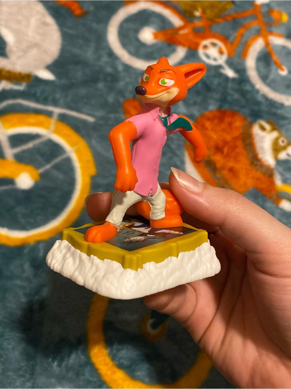 Disney Zootopia 2 Nick Wilde 2025 McDonald’s Happy Meal Action Figure Toy